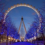 London Eye in  Twilight